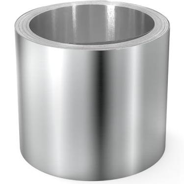 Imagem de Rolo intermitente de alumínio de 15 cm x 15 m - Rolos piscantes para telhados para vedar portas de janelas, áreas à prova de intempéries