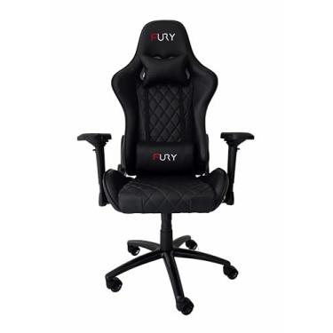 Imagem de Cadeira Gamer Fury XT, Braço Ajust, Reclin. 180° - Preta