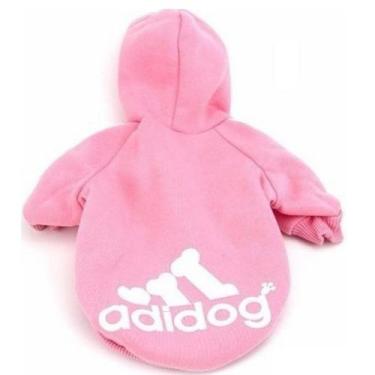 Imagem de Roupa Para Cachorro Médio Porte Casaco Com Capuz - DOG, 12-ROSA/5XL