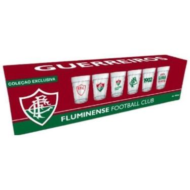 Imagem de Kit Com 6 Copos Americano Coleção Fluminense 190Ml