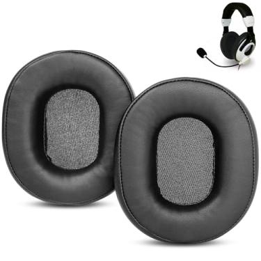 Imagem de ACCOUTA Almofadas De Substituição Para Fones Ouvido Turtle Beach Ear Force X11 X12 X2 X3 X31 X32 X4 X41 X42 Xc, Couro Proteína Mais Macio E Espuma Memória