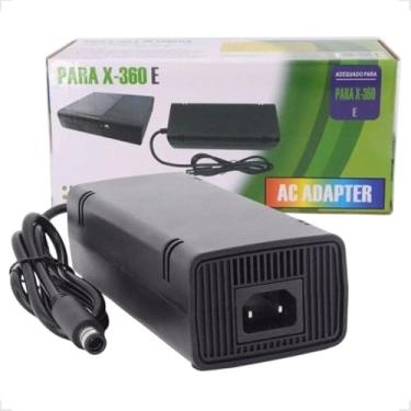 Imagem de Fonte Ac Adaptador Carregador Compatível X box 360 Super Slim 1 Pino Bivolt 100-240V 115W Automático