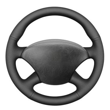Imagem de MEWANT Capa de volante costurada à mão para Ford Focus MK1 1998-2004 Acessórios de volante para Ford Focus MK1 1998-2004