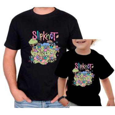 Imagem de Kit Camiseta Banda de Rock Slipknot - Gattô Kids, 10