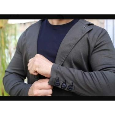 Imagem de Blazer Masculino Slim Esporte Fino Elastano Premium  - DRAGONFLY / DEB