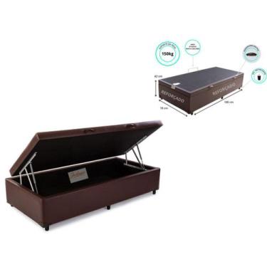 Imagem de Cama Box Baú Solteiro Medida Menor 78X188 ( Varias cores)  - Jadmax, C