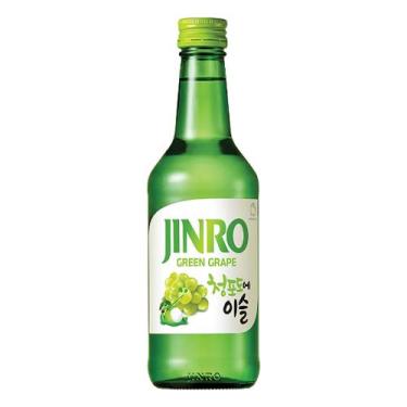 Imagem de Soju Bebida Coreana Uva Grape 360ml - Jinro