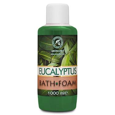Imagem de Bath Foam with Eucalyptus Essential Oil - 34 Fl Oz (1000ml) - Body Care - Good Sleep - Beauty - Bathing - Body Care - Wellness - Relax - Aromatherapy - Spa - Bubble Baths