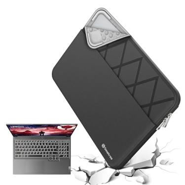 Imagem de Smatree Capa fina impermeável antichoque de 15,6 polegadas, feita sob medida para ThinkPad P15 Gen 2/T15g Gen 2, IdeaPad 3i Gen 6, Lenovo LOQ 15IAX9/15IAX9I/15IRX9/15ARP9/15AHP9, capa para laptop para