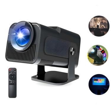 Imagem de Projetor Vlx Mini 4k Wi-fi Preto Bluetooth Android 13