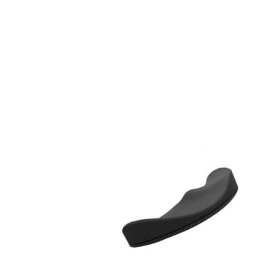 Imagem de Naroote Mouse Pad Ergonômico de Silicone Com Suporte para Pulso para Computador Desktop, Preto, Reduz a Fadiga do Pulso (Preto)