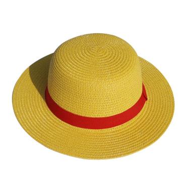Imagem de Chapéu de pelúcia de cosplay Luffy`s Straw Hat Anime para adultos