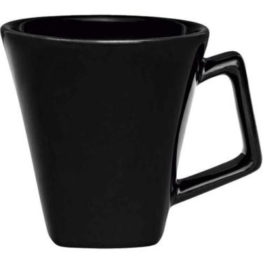 Imagem de Caneca de ceramica Oxford Colors Pettish Online Color Black