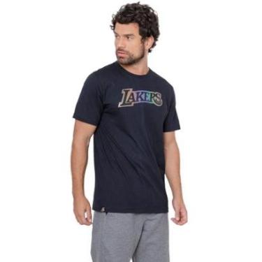 Imagem de Camiseta NBA Holographic Lakers Masculino-Masculino