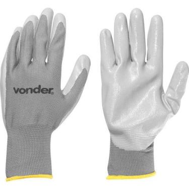 Imagem de Luva poliester/latéx nitrílico tamanho 10 ca35454 Vonder