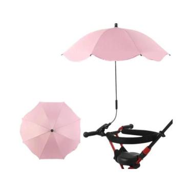 Imagem de Guarda-Sol Ajustável UV Para Carrinho De Bebê, Visor Solar Universal, 