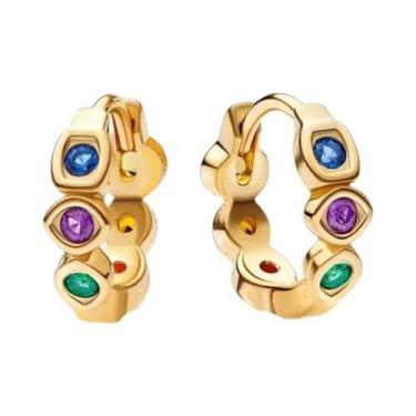 Imagem de Brincos De Coração Em Ouro Rosa Com Floco De Neve, Joias De Prata Este