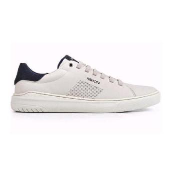 Imagem de Sapatenis ferracini glow couro ref 2326 masculino, 41, Branco off