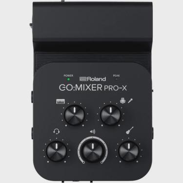 Imagem de Mixer Interface Áudio Celular Pc Live Roland Go Mixer Pro-X Preto