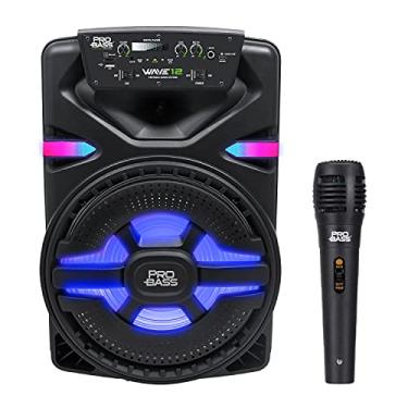 Imagem de CAIXA AMPLIFICADA BLUETOOTH/SD/USB ILUMINAÇÂO DE LED 12'' 400W WAVE12