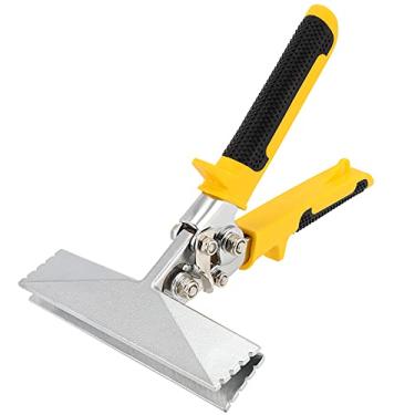 Imagem de KOOMEDA Costurador manual de 15,24 cm, costura de metal reto, alicate de dobra de mandíbula reta com alças antiderrapantes para dobrar, costurar e achatar a folha de metal