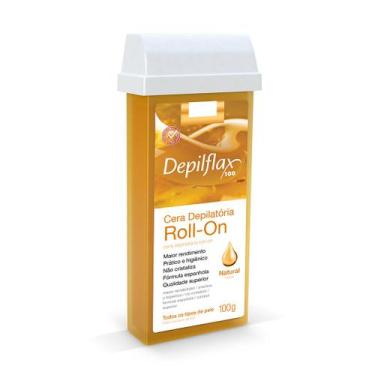 Imagem de Depilflax Cera Depilatória Roll-on 100g ( Natural / Rosa / Hortelã / C
