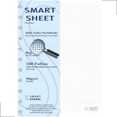 Imagem de Refil Caderno Inteligente Discos 90g 100 Fls Pontilhado G - Best