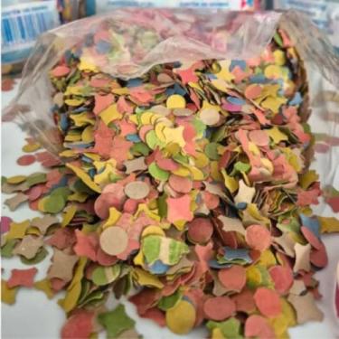 Imagem de Kit Carnaval 20 pacotes de Confetes Colorido folia bloquinho folião festa trio eletrico bloco de rua enfeite decoraçao sambródomo desfile brilho glitter alegria fantasia