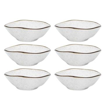 Imagem de Jogo 6 Bowls Tigelas em Porcelana Oxford Ryo Maresia, 500ml