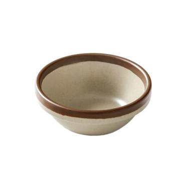 Imagem de Tigela pequena para restaurante comercial, panela quente para molho de molho de molho tempero tigela de arroz-E30047-argila fosca