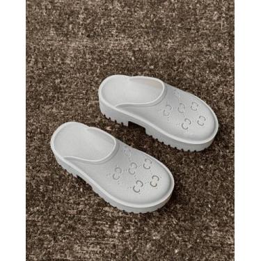 Imagem de Mule Feminino Tratorado Sola Alta Confortavel Sandalia Feminina Macia 