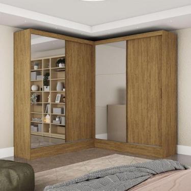 Imagem de Closet Casal Duplo Belém 4 Portas 4Gavetas Carioca Móveis