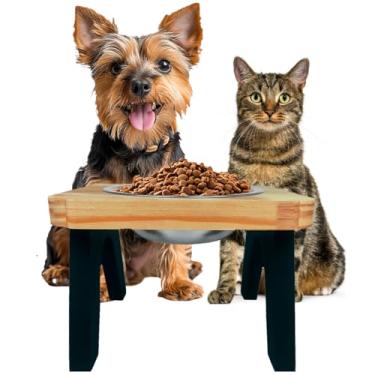 Imagem de Alimentador Comedouro Simples Elevado Cachorro Gato Tam P