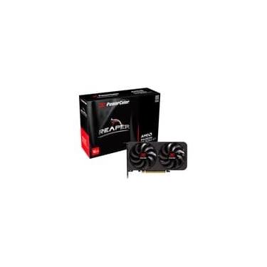 Imagem de Placa de Vídeo PowerColor RX 9060 XT Reaper AMD Radeon, 16GB, GDDR6, 128bits, OpenGL 4.6, RDNA 4 - RX9060XT 16G-A