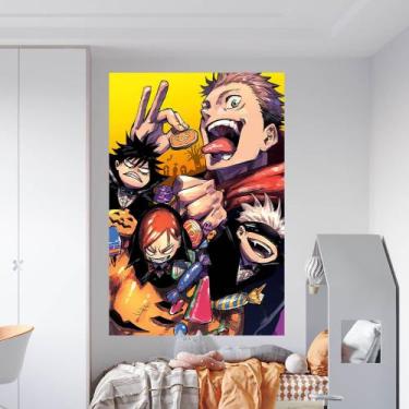 Imagem de Adesivo de Parede Jujutsu - AUM Adesivos