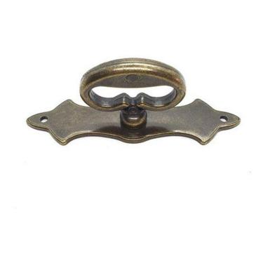 Imagem de Kit 7 Puxador Dourado Ouro Velho Puxadores De Armario Metal