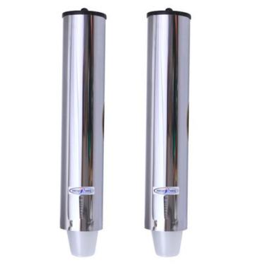 Imagem de Kit 2 Dispenser Redondo Inox Água 400ML - Aldinox