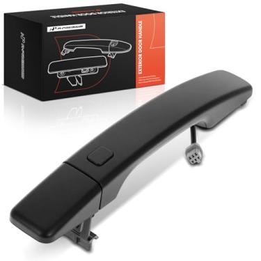 Imagem de A-Premium Maçaneta externa frontal do lado do motorista ou do passageiro compatível com Kia Soul 2014-2019, com sistema de entrada inteligente, preto com primer