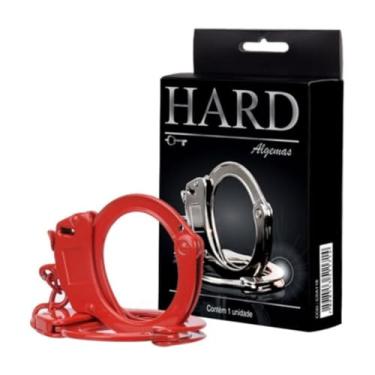 Imagem de Algema Sensual Em Metal Sado Com Amor Acessórios Íntimos Coloridos, Algemas de Metal com Chave CSA109DM (VERMELHO)