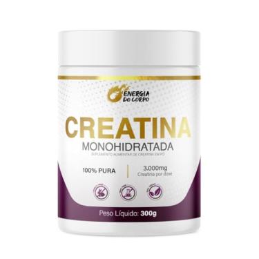 Imagem de Creatina Monohidratada 100% Pura Vegana (300g, Sem sabor)