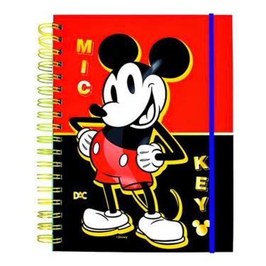 Imagem de Caderno DAC Smart Universitário Personagens Disney 10 Matérias e Folhas Reposicionáveis