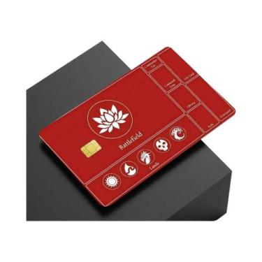 Imagem de Película Adesiva 3D Magic the Gathering Anmie Para Cartão De Crédito/D