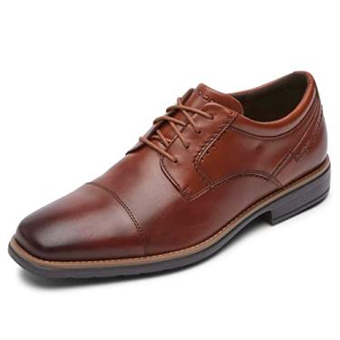 Imagem de Rockport Sapato Oxford masculino Next Gen, Marrom novo, 9 Wide