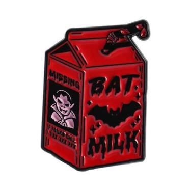 Imagem de Broches De Esmalte Com Tema De Caveira Gótica, Pirulito, Esqueleto E R