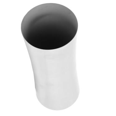 Imagem de HEEPDD Vaso de Aço Inoxidável, Vaso de Flores de Aço Inoxidável 304 Com Design Distinto Em Forma de Cintura, para Decoração de Casamento Em Casa No Escritório, Alto Elegante para