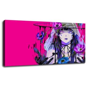 Imagem de 094 Solo Canvas Prints Bangs Tears Poster Wall Art For Home 1 peça Decorações com moldura 91.4 cm x 50.8 cm