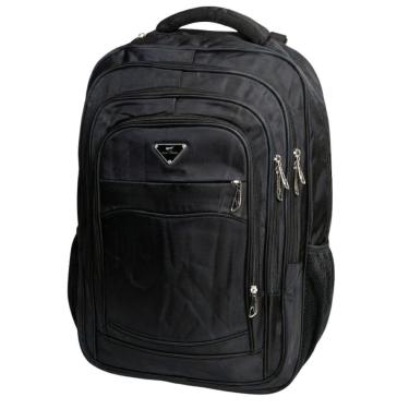 Imagem de Mochila Costas Grande Executiva 45 Litros Notebook Reforçada Motoboy Casual Preta-Masculino