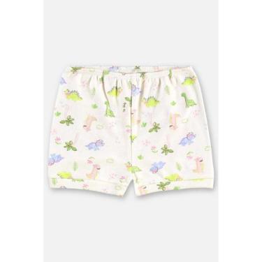 Imagem de Shorts em Suedine para Bebê Menina Up Baby, Bege, M