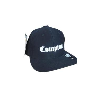Imagem de Boné aba reta compton preto