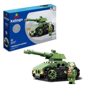 Imagem de Blocos de Montar Aliança Justiça e Paz Tanque de Guerra 121 Pçs 2811.0
